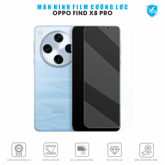 Dán Film Cường Lực Oppo Find X8 Pro Full Màn Hình