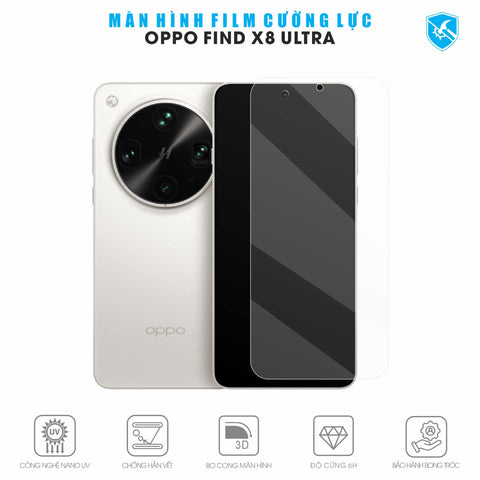 Dán Film Cường Lực Oppo Find X8 Ultra Full Màn Hình