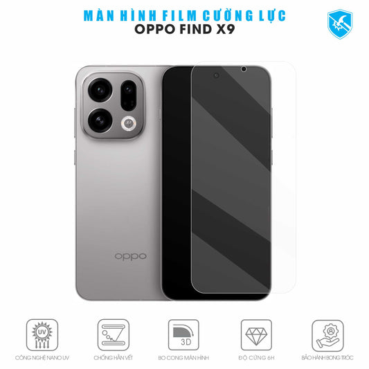 Dán Film Cường Lực Oppo Find X9 Full Màn Hình