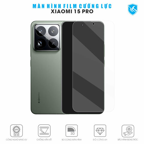 Dán Film Cường Lực Xiaomi 15 | Pro | Ultra | 15T | 15T Pro  Full Màn Hình