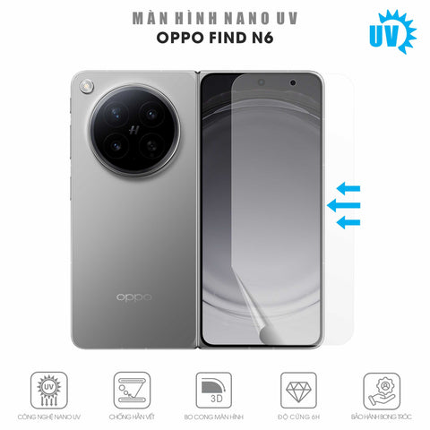 Dán Film Cường Lực Oppo Find N6 Full Màn Hình Ngoài