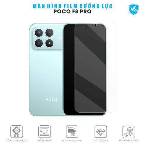 Dán Film Cường Lực Poco F8 Pro Full Màn Hình