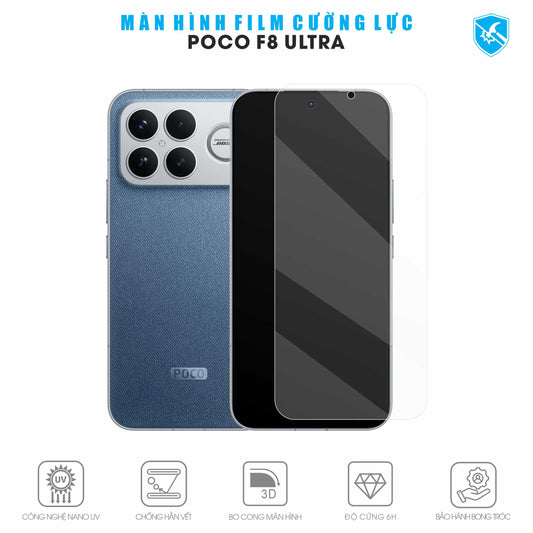 Dán Film Cường Lực Poco F8 Ultra Full Màn Hình