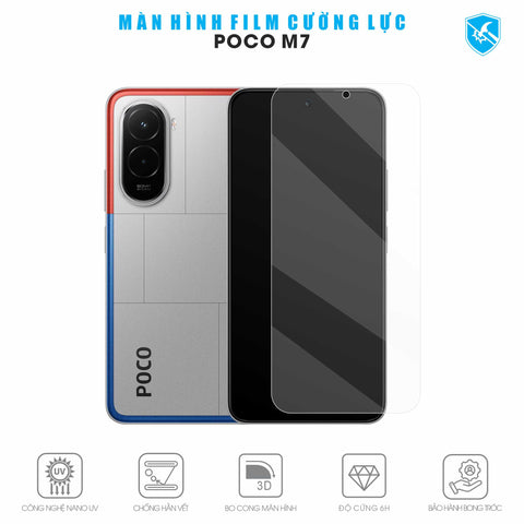 Dán Film Cường Lực Poco M7 Full Màn Hình