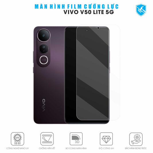 Dán Film Cường Lực Vivo V50 Lite 5G Full Màn Hình