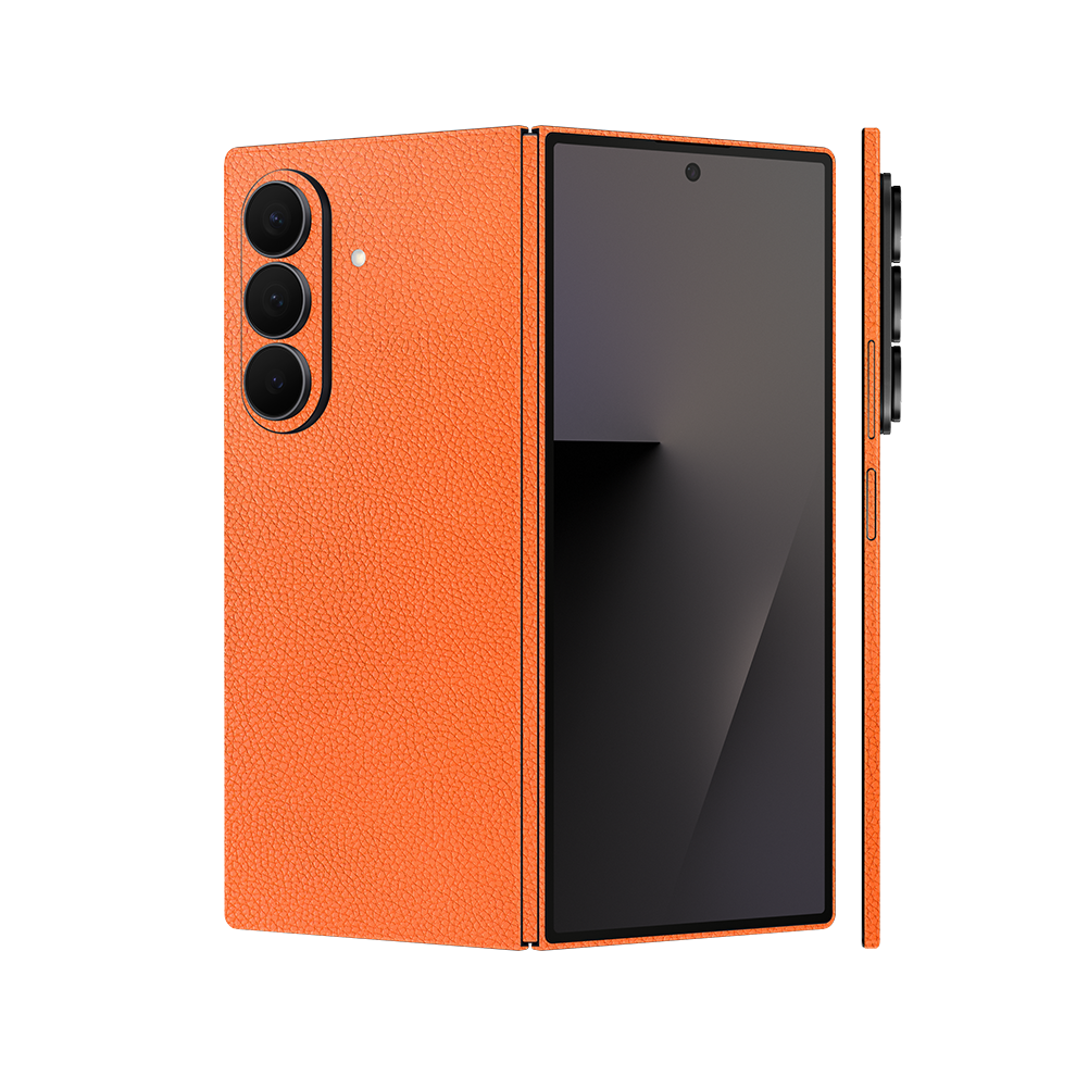 Miếng Dán Da Samsung Z Fold 7 Vân Mil Cam