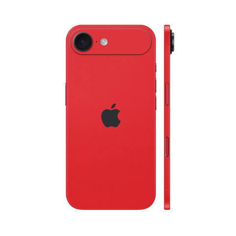 Miếng Dán Da IPhone 17 Series Vân Aran Đỏ Tươi