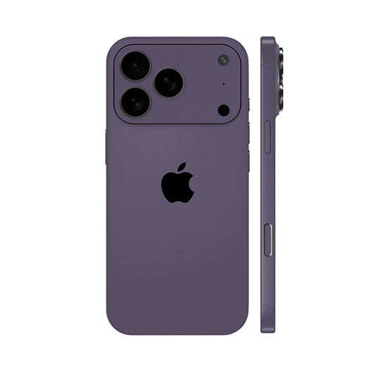 Miếng Dán Da IPhone 17 Series Vân Aran Tím