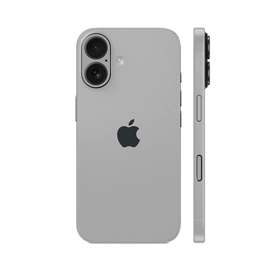 Miếng Dán Da IPhone 17 Series Vân Aran Xám
