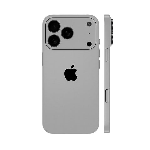 Miếng Dán Da IPhone 17 Series Vân Aran Xám