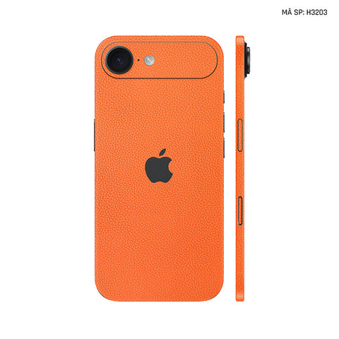 Miếng Dán Da IPhone 17 Series Vân Mil Cam | H3203