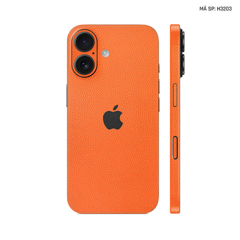 Miếng Dán Da IPhone 17 Series Vân Mil Cam | H3203