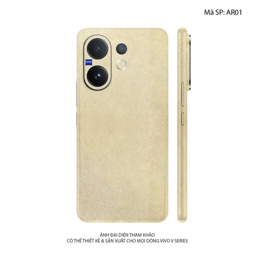 Miếng Dán Da Vivo V60 Series Vân Aran Kaki | AR01