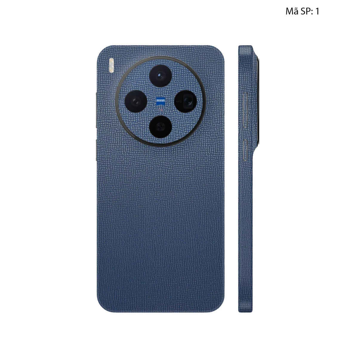 Miếng Dán Da Vivo X300 | Pro | Ultra Vân Voi Xanh Navy 01