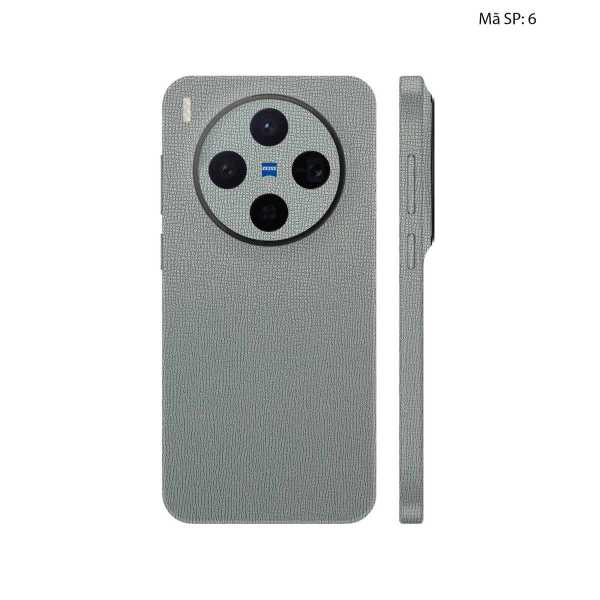 Miếng Dán Da Vivo X300 | Pro | Ultra Vân Voi Xám 06