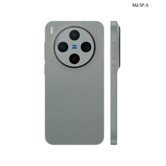Miếng Dán Da Vivo X300 | Pro | Ultra Vân Voi Xám 06