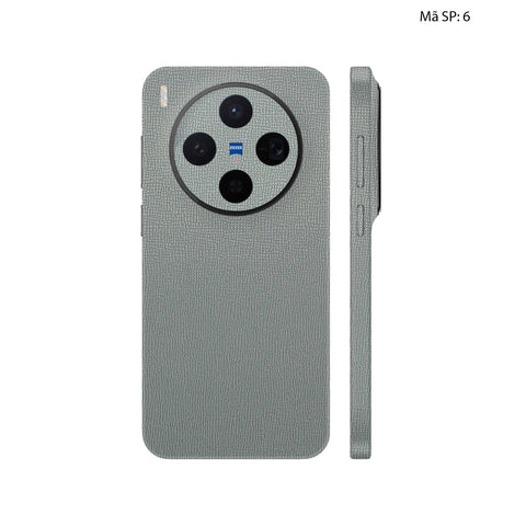 Miếng Dán Da Vivo X300 | Pro | Ultra Vân Voi Xám 06