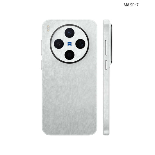 Miếng Dán Da Vivo X300 | Pro | Ultra Vân Voi Trắng 07