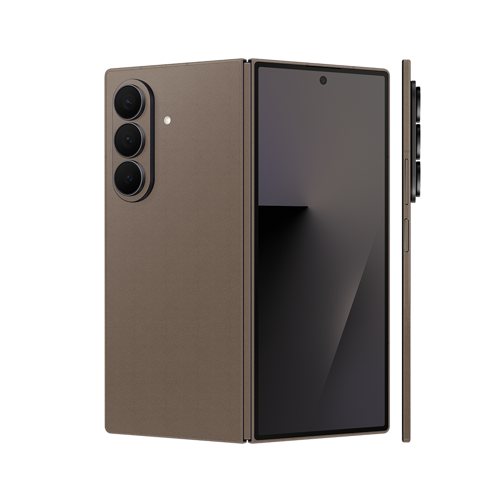 Miếng Dán Da Samsung Z Fold 7 Vân Aran Kaki