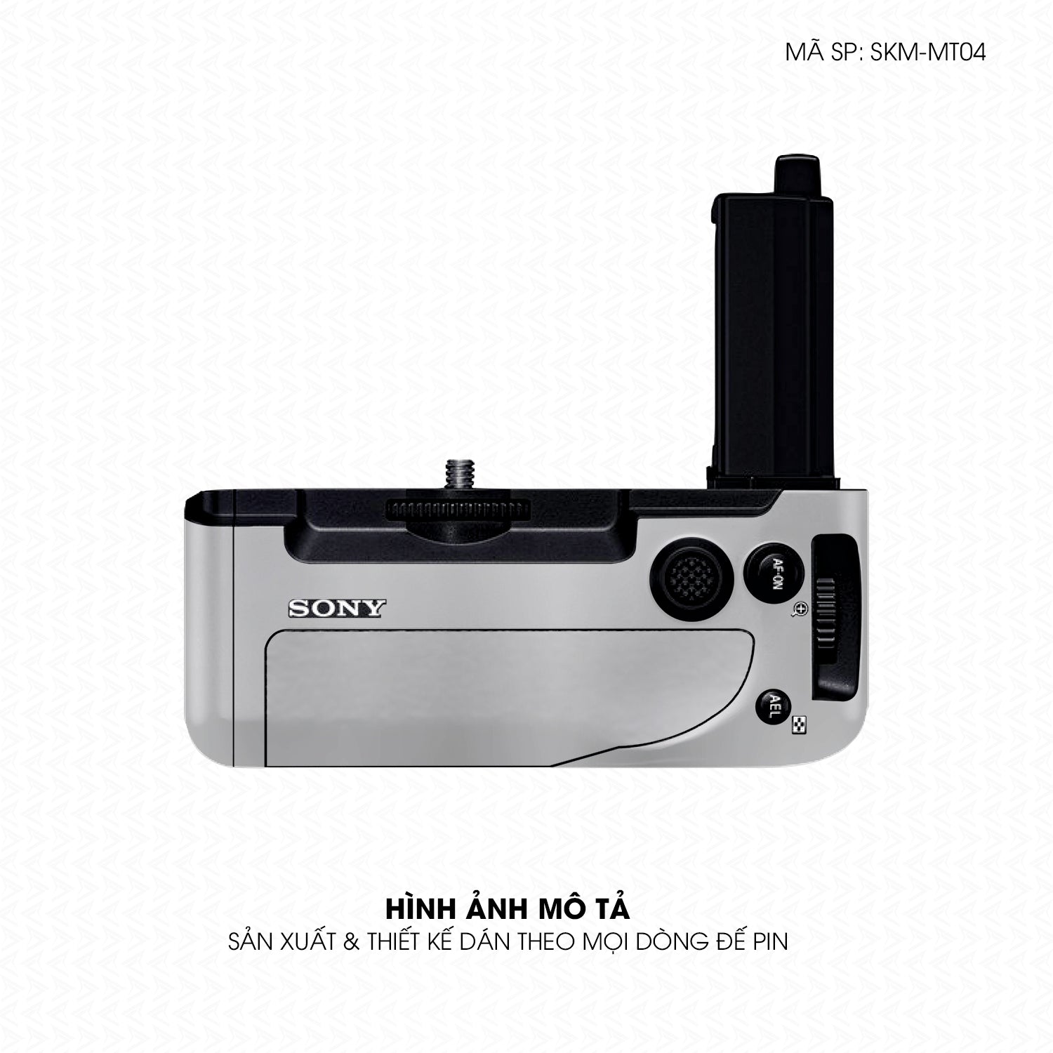 Dán Skin Đế Pin Đổi Màu Bạc | SKM-MT04