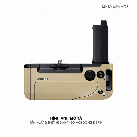 Dán Skin Đế Pin Đổi Màu Vàng Sampanh | SKM-MT05