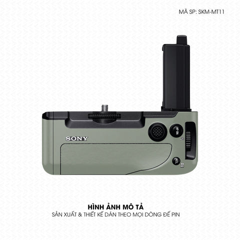 Dán Skin Đế Pin Đổi Màu Xanh Rêu Xám | SKM-MT11