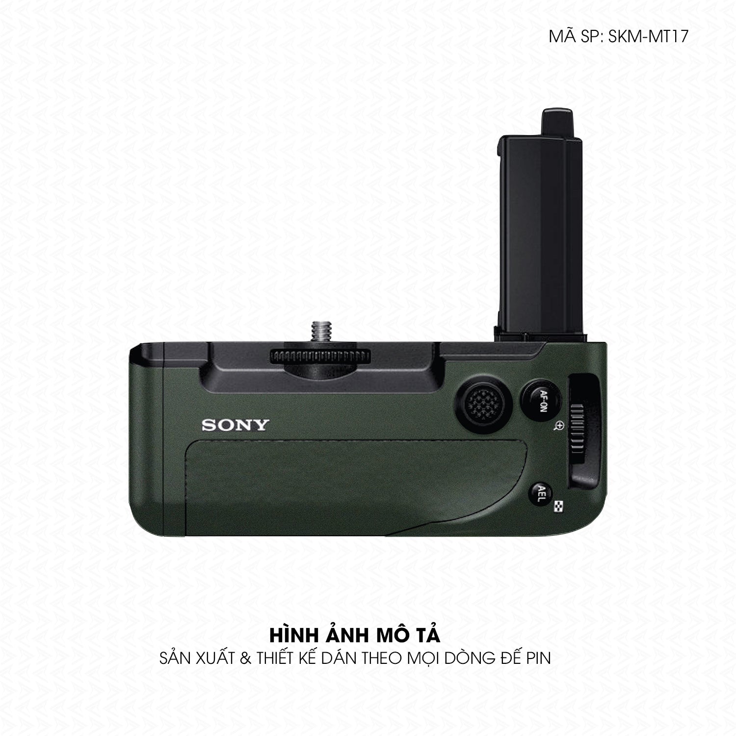 Dán Skin Đế Pin Đổi Màu Xanh Rêu | SKM-MT17