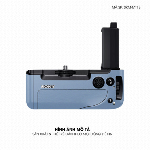 Dán Skin Đế Pin Đổi Màu Xanh Sierra | SKM-MT18