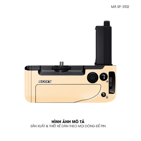 Dán Skin Đế Pin Đổi Màu Khakhi Milan | ST02