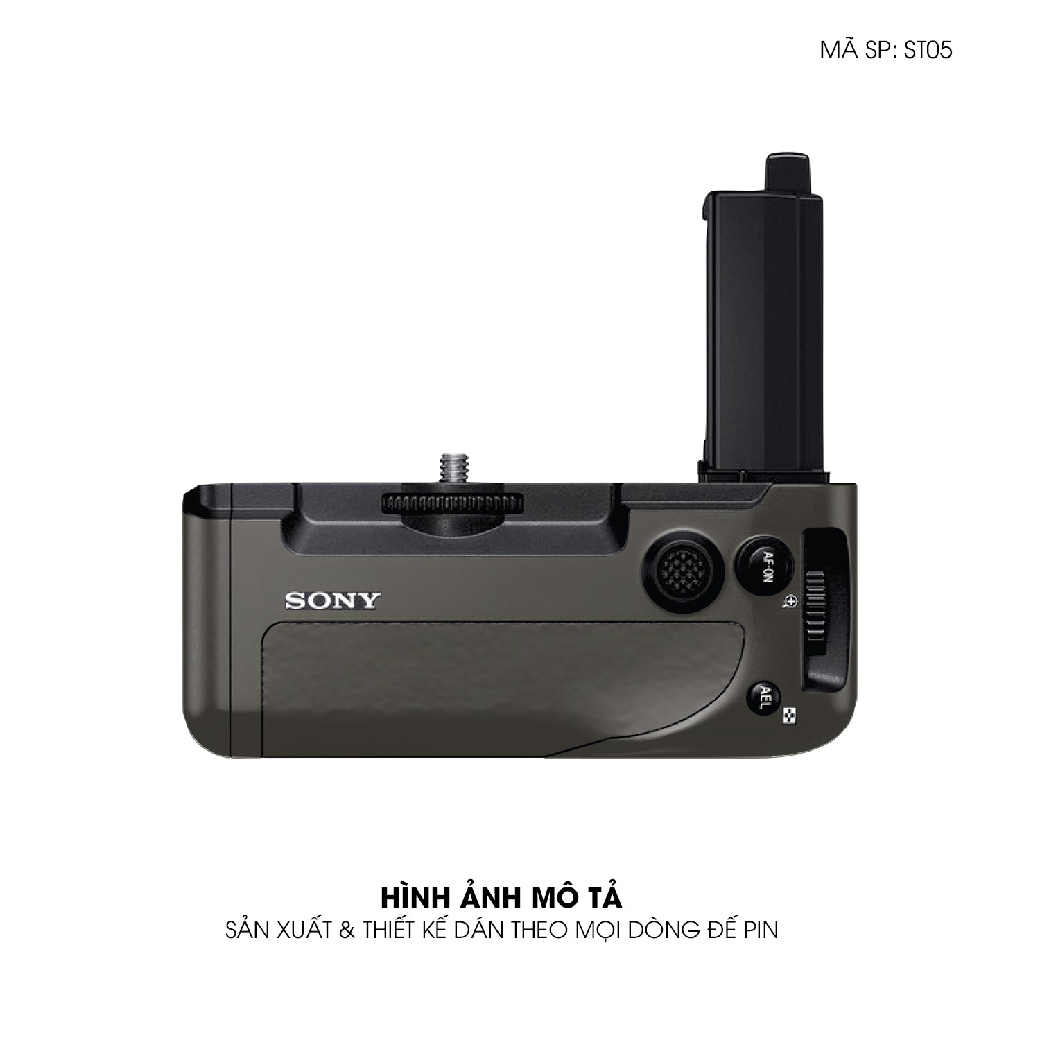Dán Skin Đế Pin Đổi Màu Titan Xám | ST05