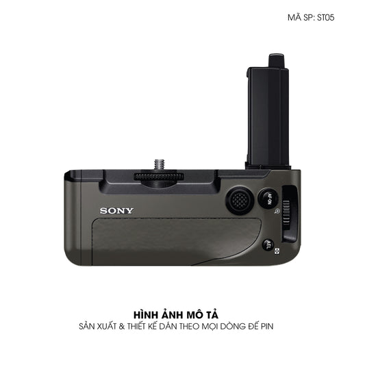 Dán Skin Đế Pin Đổi Màu Titan Xám | ST05