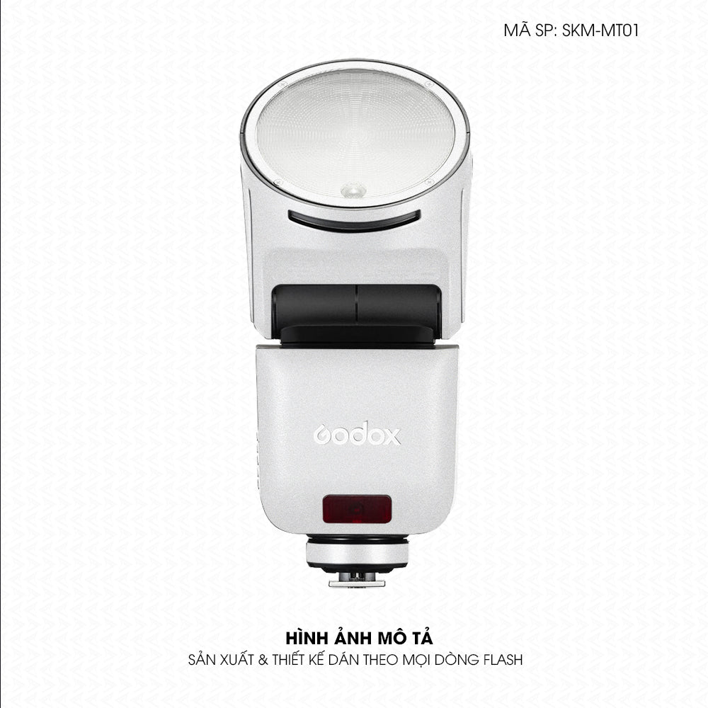 Dán Skin Đèn Flash Đổi Màu Trắng | SKM-MT01