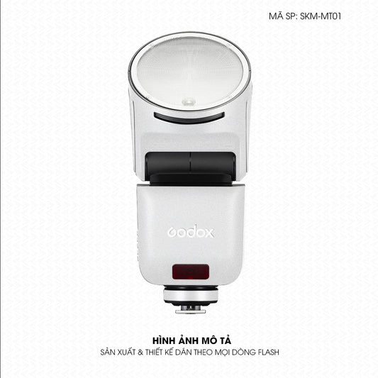 Dán Skin Đèn Flash Đổi Màu Trắng | SKM-MT01