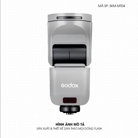 Dán Skin Đèn Flash Đổi Màu Bạc | SKM-MT04