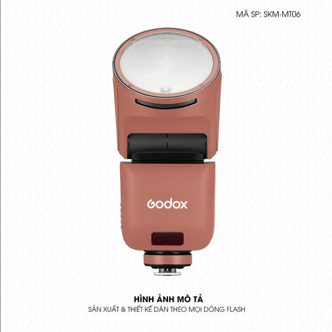 Dán Skin Đèn Flash Đổi Màu Vàng Hồng | SKM-MT06