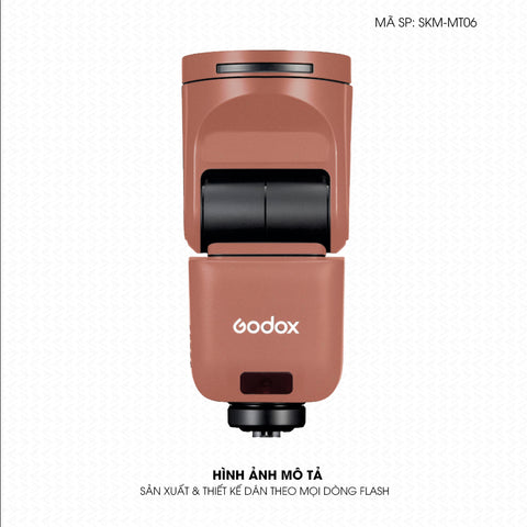 Dán Skin Đèn Flash Đổi Màu Vàng Hồng | SKM-MT06
