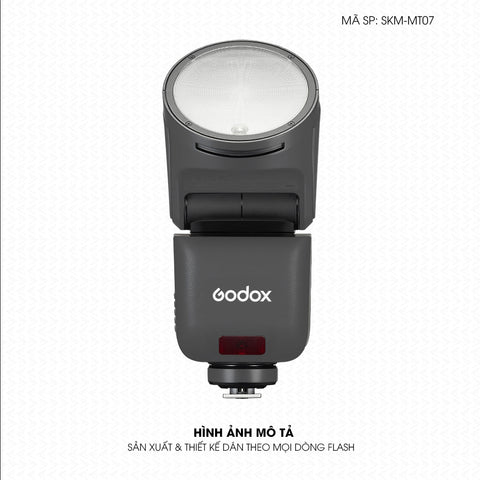 Dán Skin Đèn Flash Đổi Màu Xám Metallic | SKM-MT07