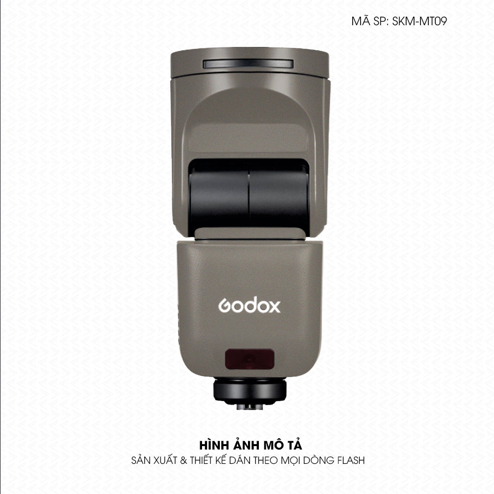 Dán Skin Đèn Flash Đổi Màu Titanium | SKM-MT09