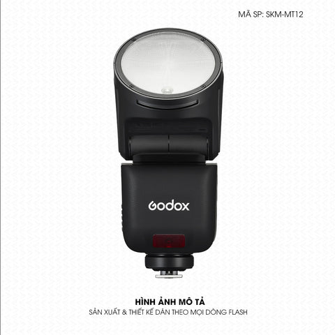 Dán Skin Đèn Flash Đổi Màu Đen | SKM-MT12
