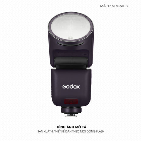 Dán Skin Đèn Flash Đổi Màu Tím Metallic | SKM-MT13
