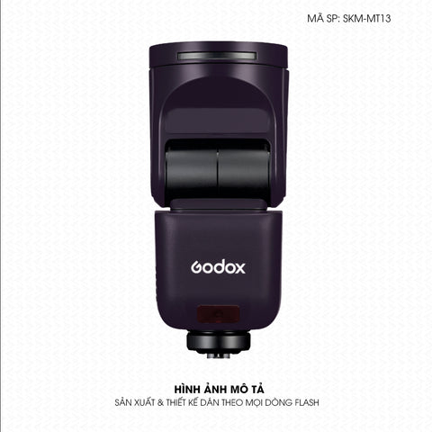 Dán Skin Đèn Flash Đổi Màu Tím Metallic | SKM-MT13