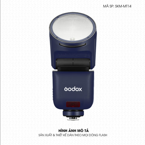 Dán Skin Đèn Flash Đổi Màu Xanh Navy | SKM-MT14
