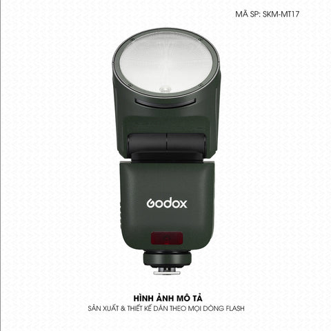 Dán Skin Đèn Flash Đổi Màu Xanh Rêu | SKM-MT17