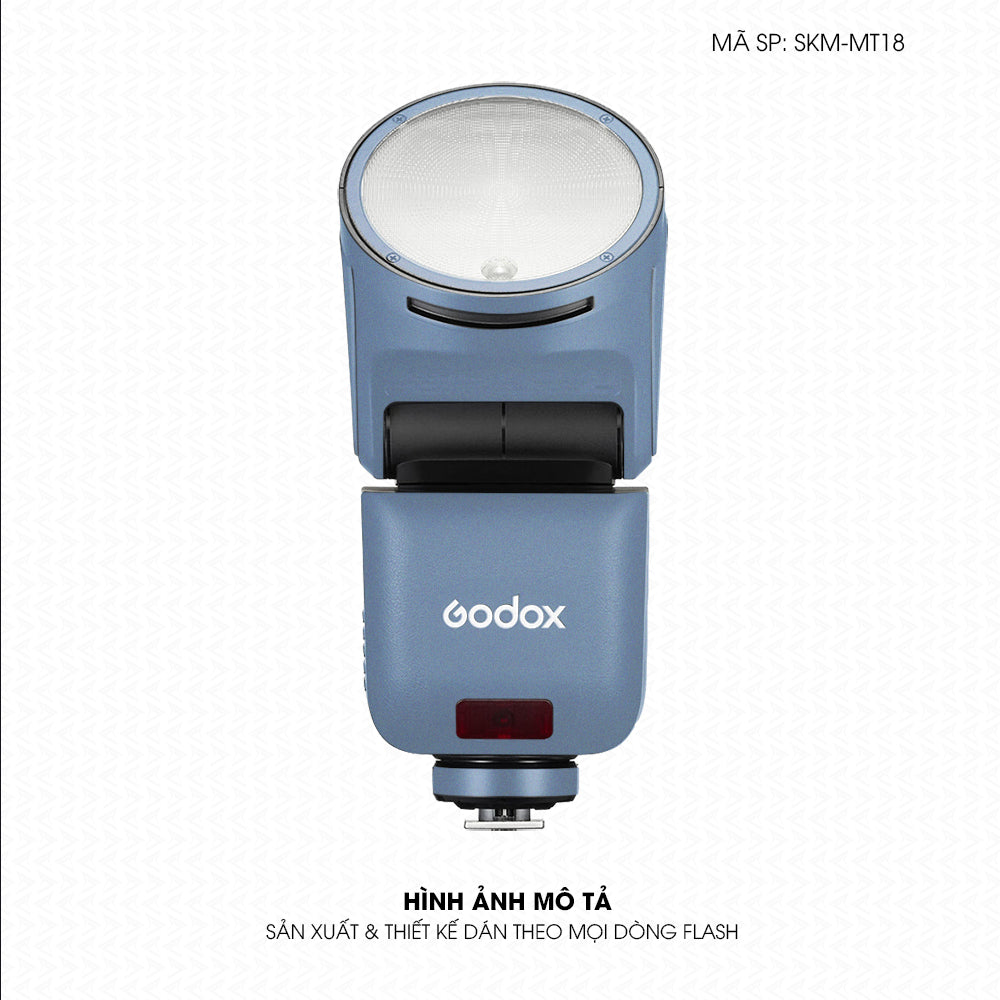 Dán Skin Đèn Flash Đổi Màu Xanh Sierra | SKM-MT18