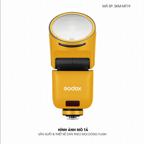Dán Skin Đèn Flash Đổi Màu Vàng | SKM-MT19