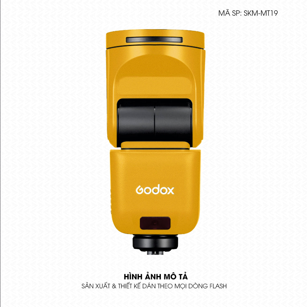 Dán Skin Đèn Flash Đổi Màu Vàng | SKM-MT19