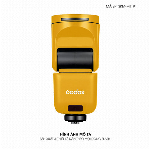 Dán Skin Đèn Flash Đổi Màu Vàng | SKM-MT19