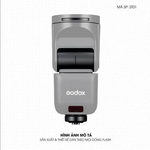 Dán Skin Đèn Flash Đổi Màu Xám Bạc | ST01