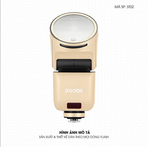 Dán Skin Đèn Flash Đổi Màu Khakhi Milan | ST02