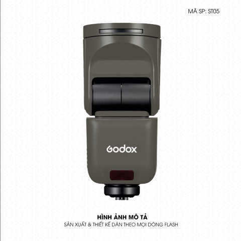 Dán Skin Đèn Flash Đổi Màu Titan Xám | ST05